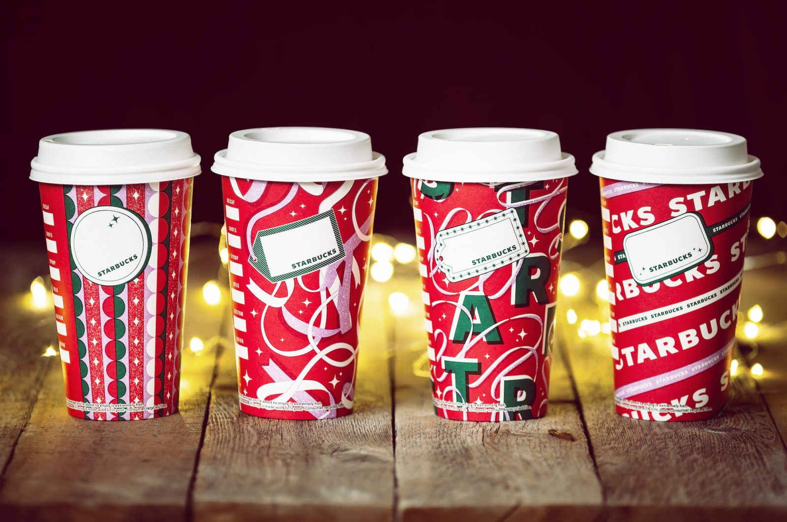 Starbucks Red Holiday Cups Through the Years BCR